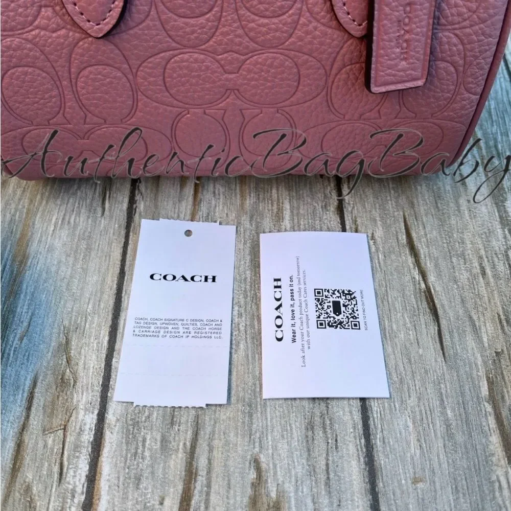 Coach Mini Rowan Crossbody Bag In Signature Leather Purse